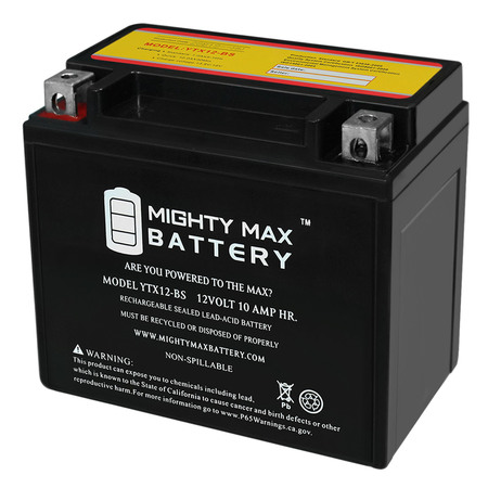 MIGHTY MAX BATTERY YTX12-BS219